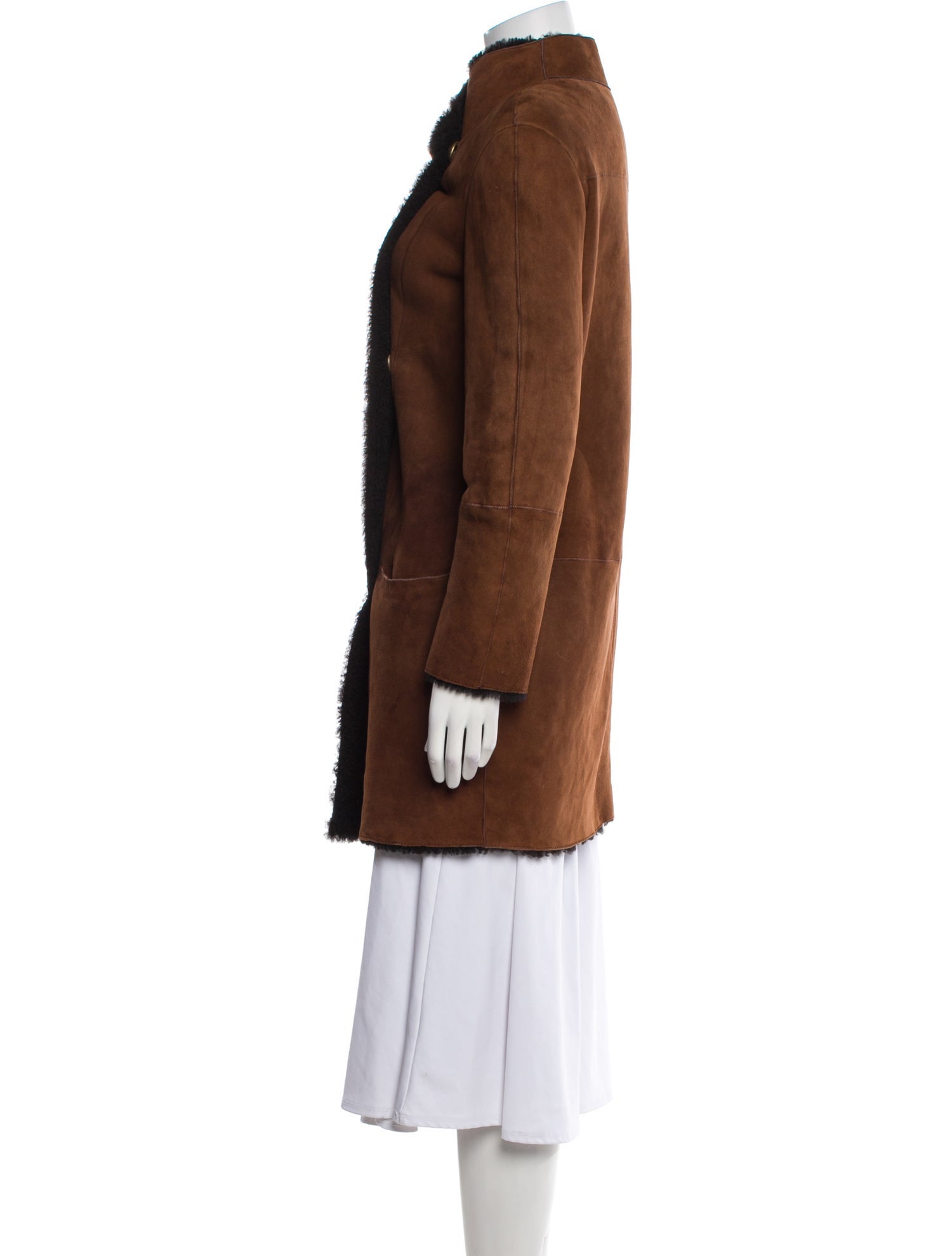 Gerard Darel Lamb Leather Coat