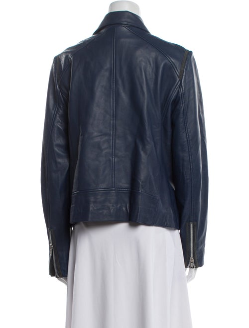 Gerard Darel Lamb Leather Biker Jacket