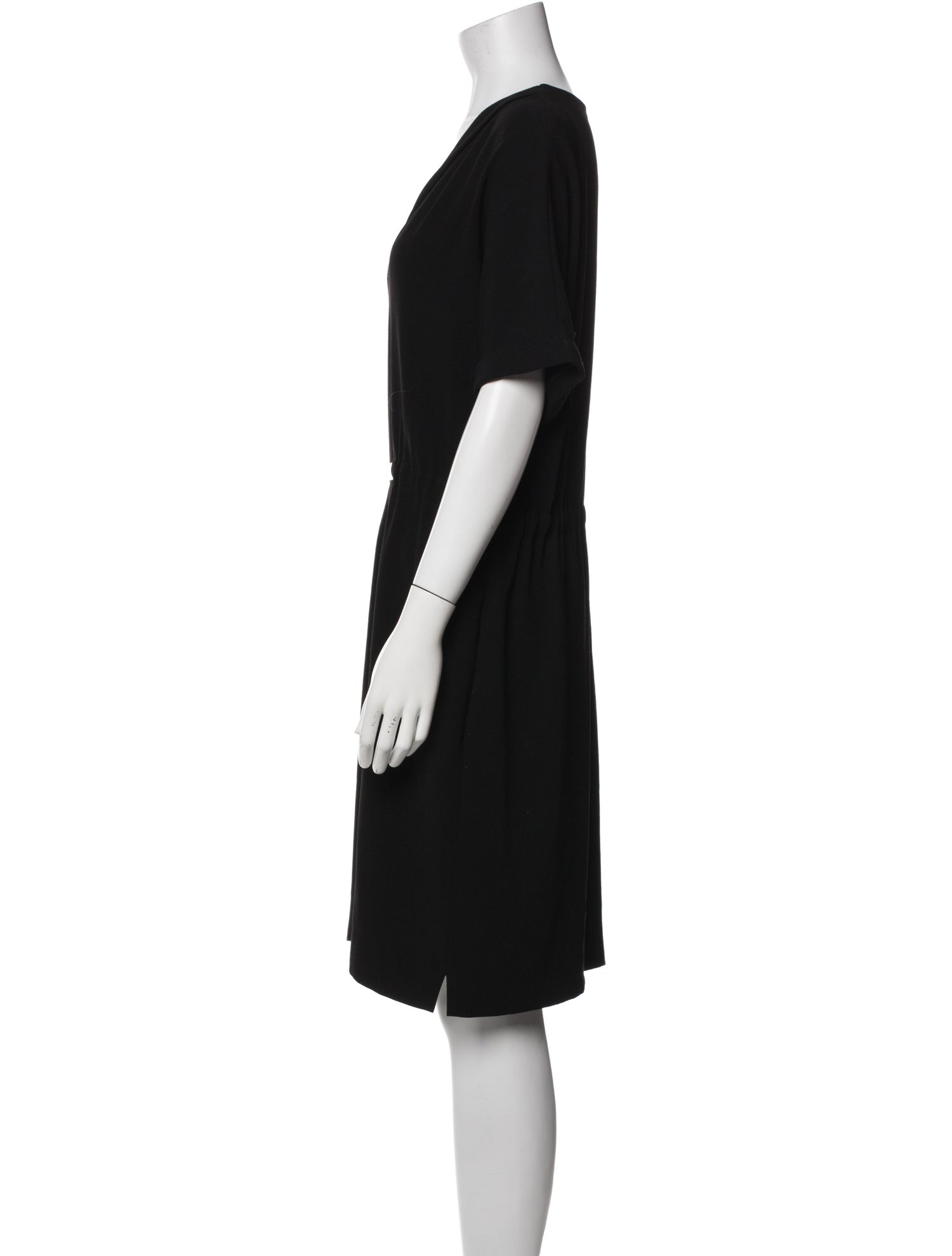 Gerard Darel V-Neck Knee-Length Dress