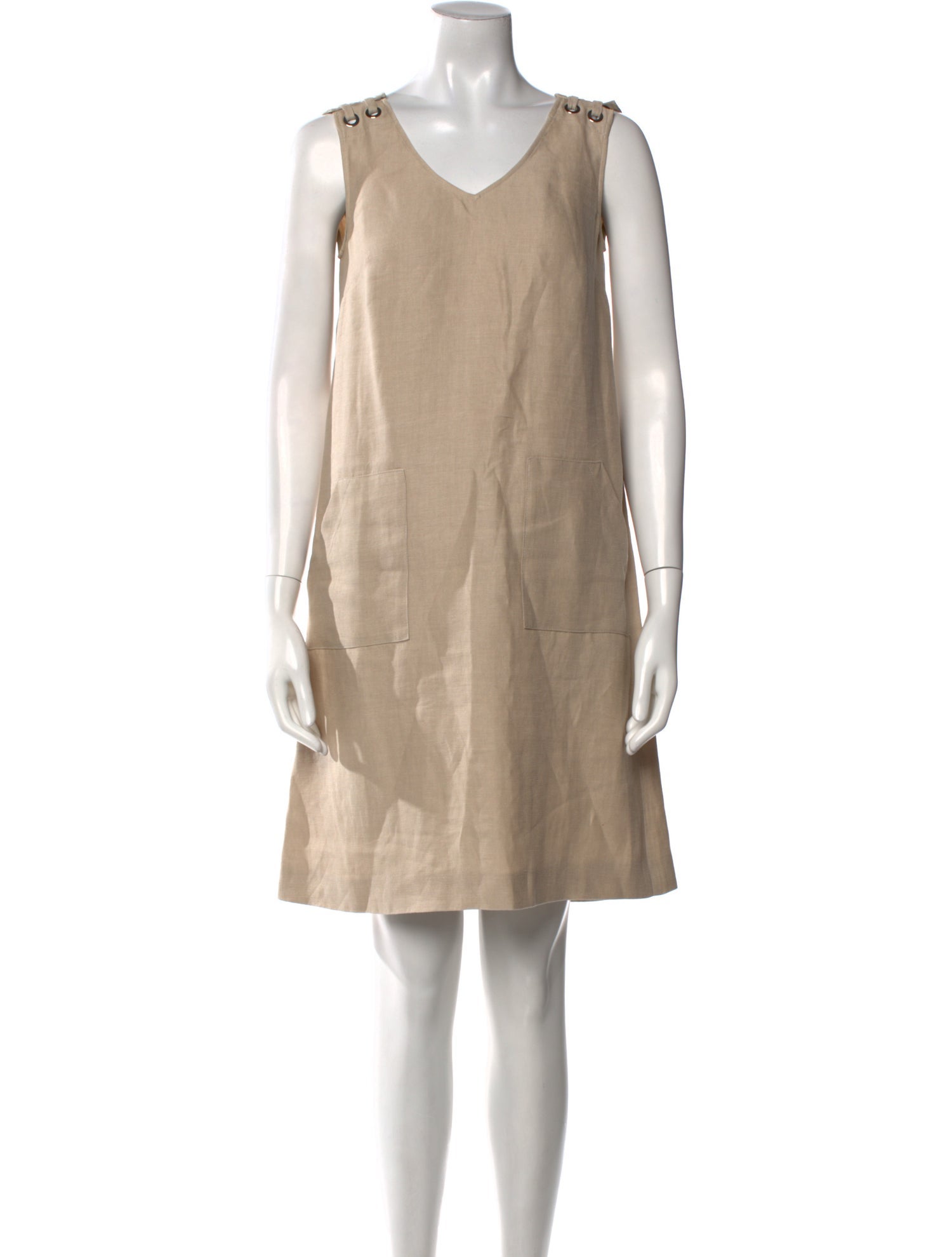 Gerard Darel Linen Mini Dress