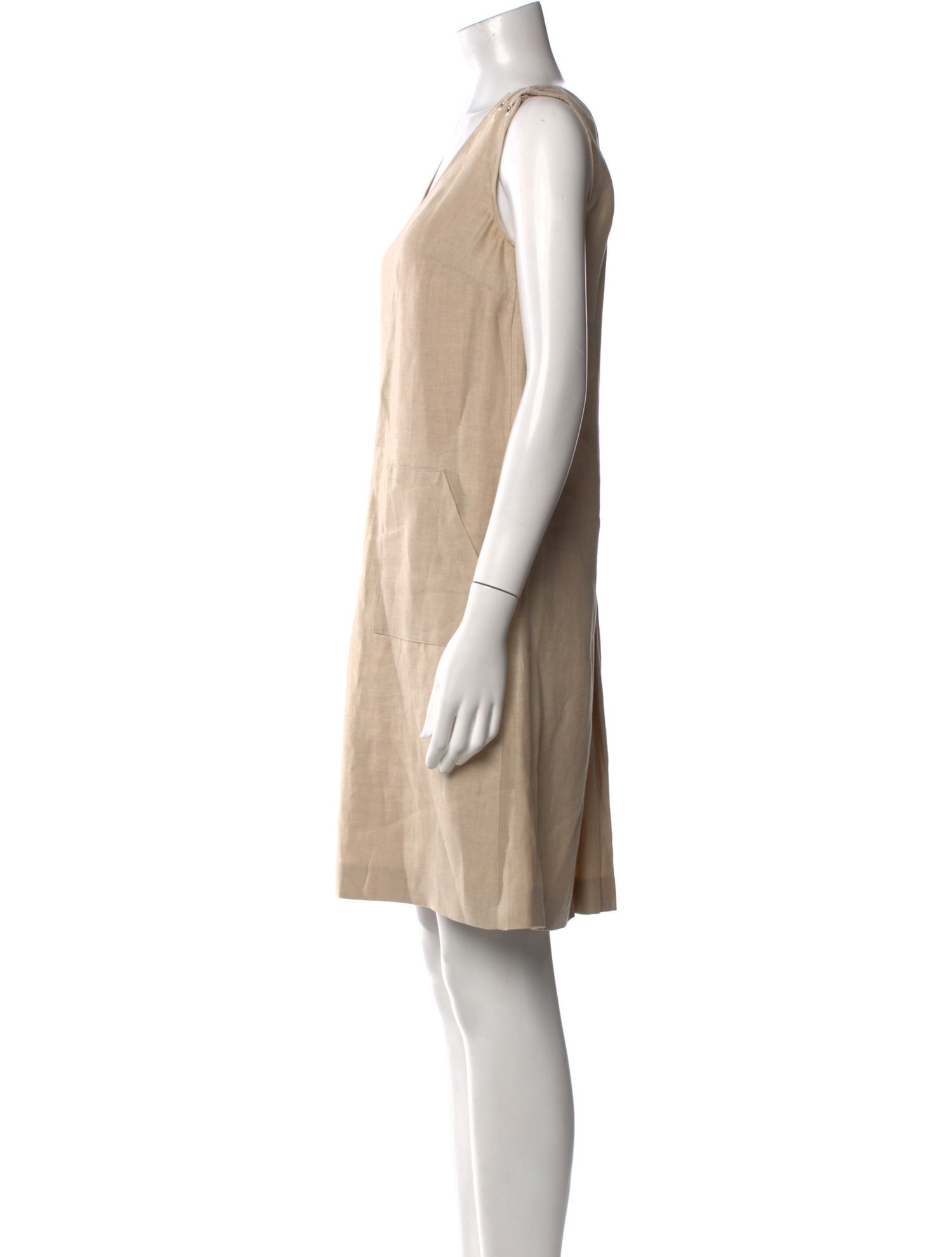 Gerard Darel Linen Mini Dress