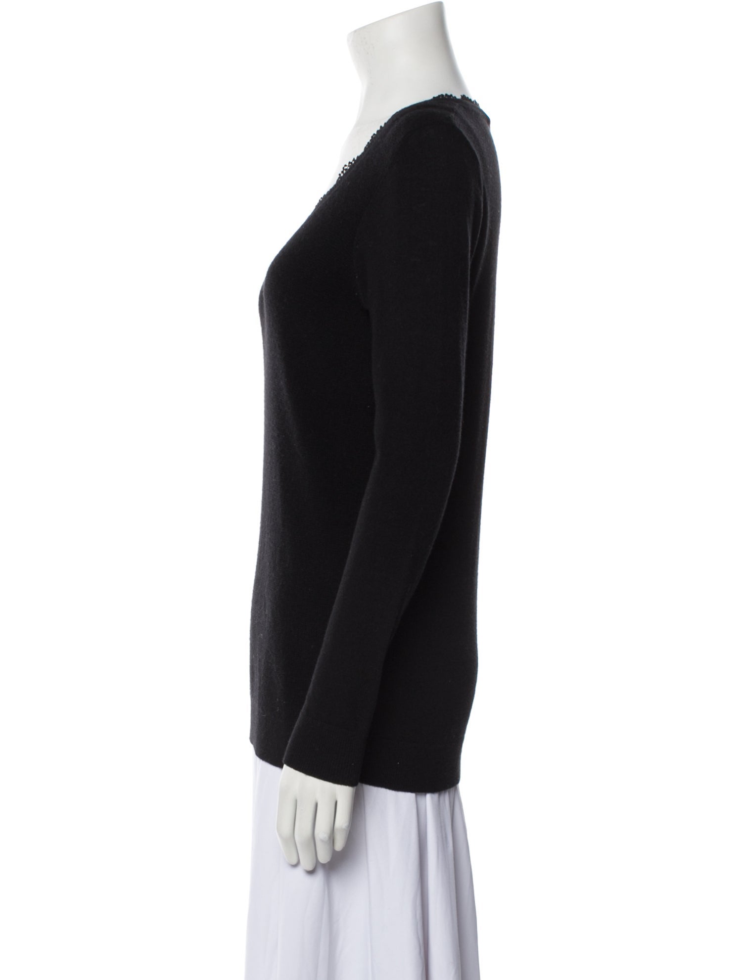 Gerard Darel Wool Scoop Neck Sweater