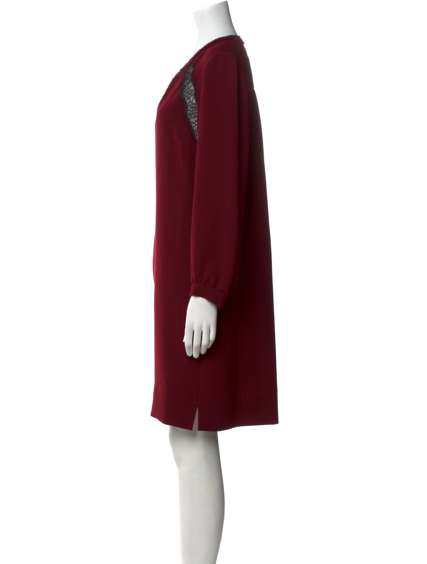 Gerard Darel V-Neck Knee-Length Dress