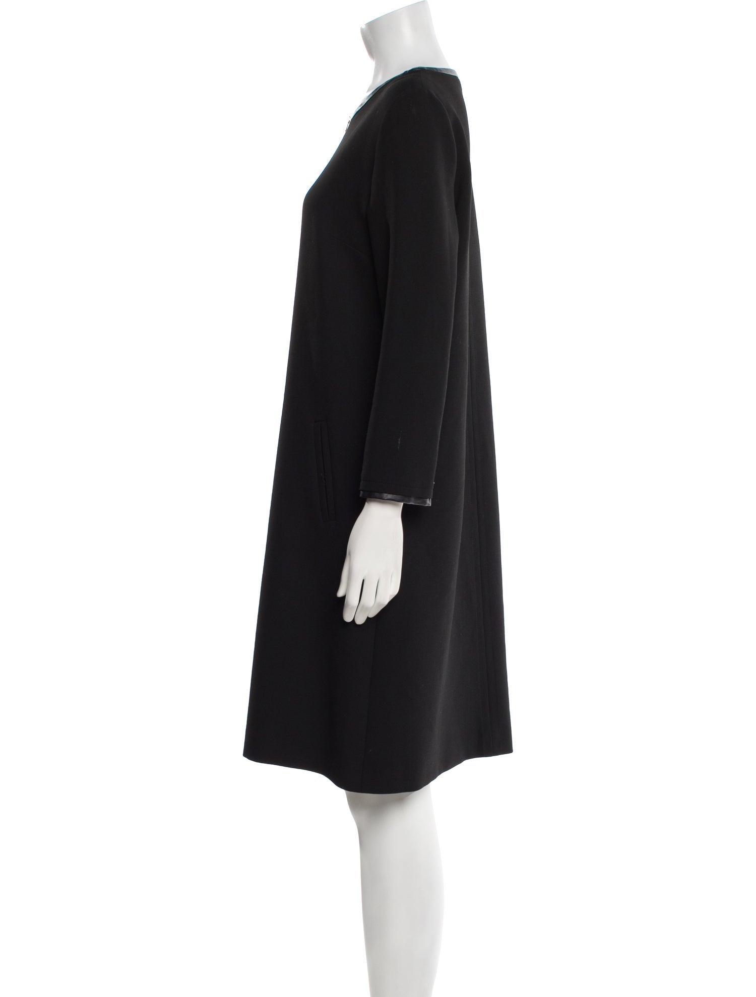 Gerard Darel Scoop Neck Knee-Length Dress