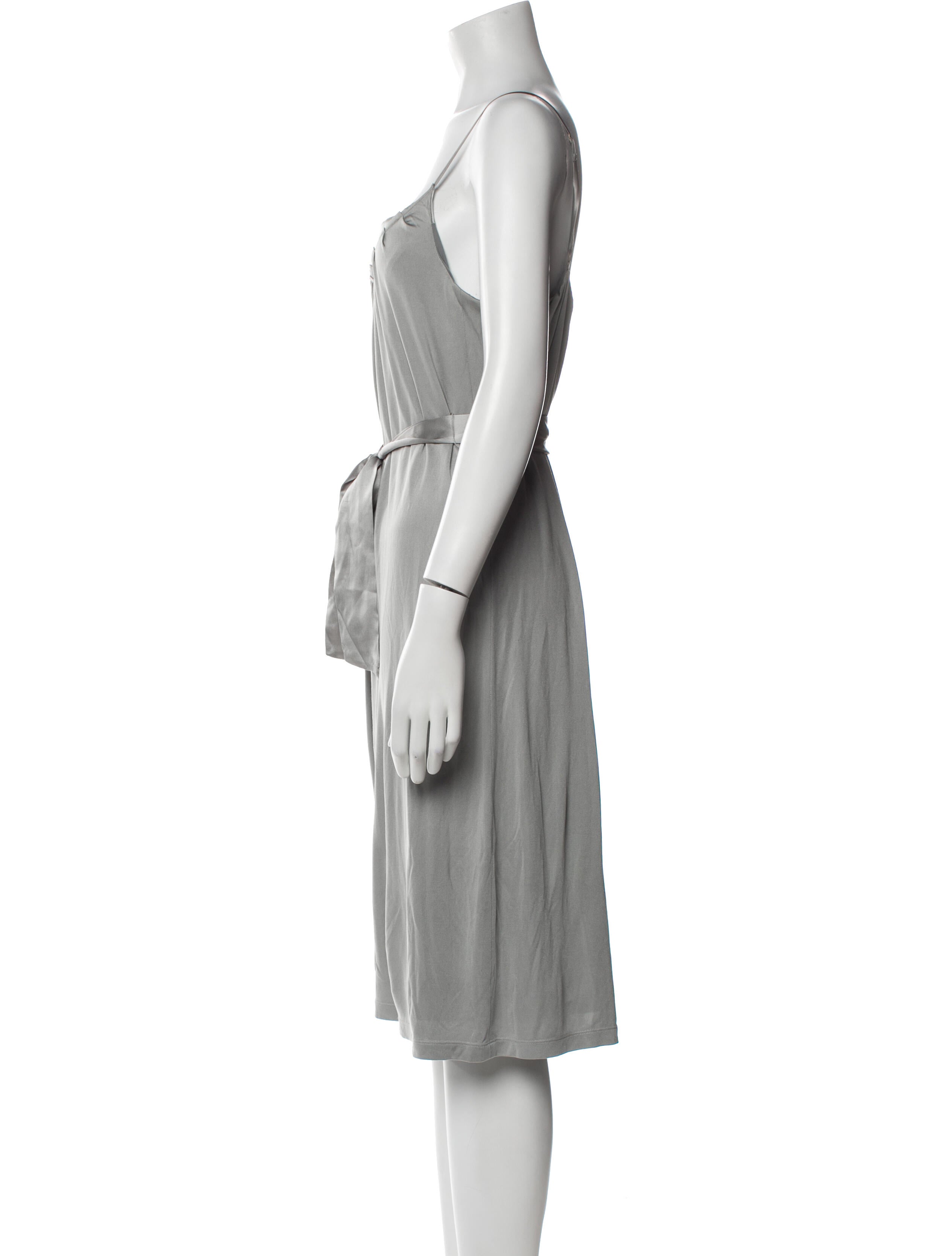 Gerard Darel Silk Knee-Length Dress