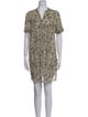 Gerard Darel Floral Print Long Dress