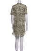 Gerard Darel Floral Print Long Dress