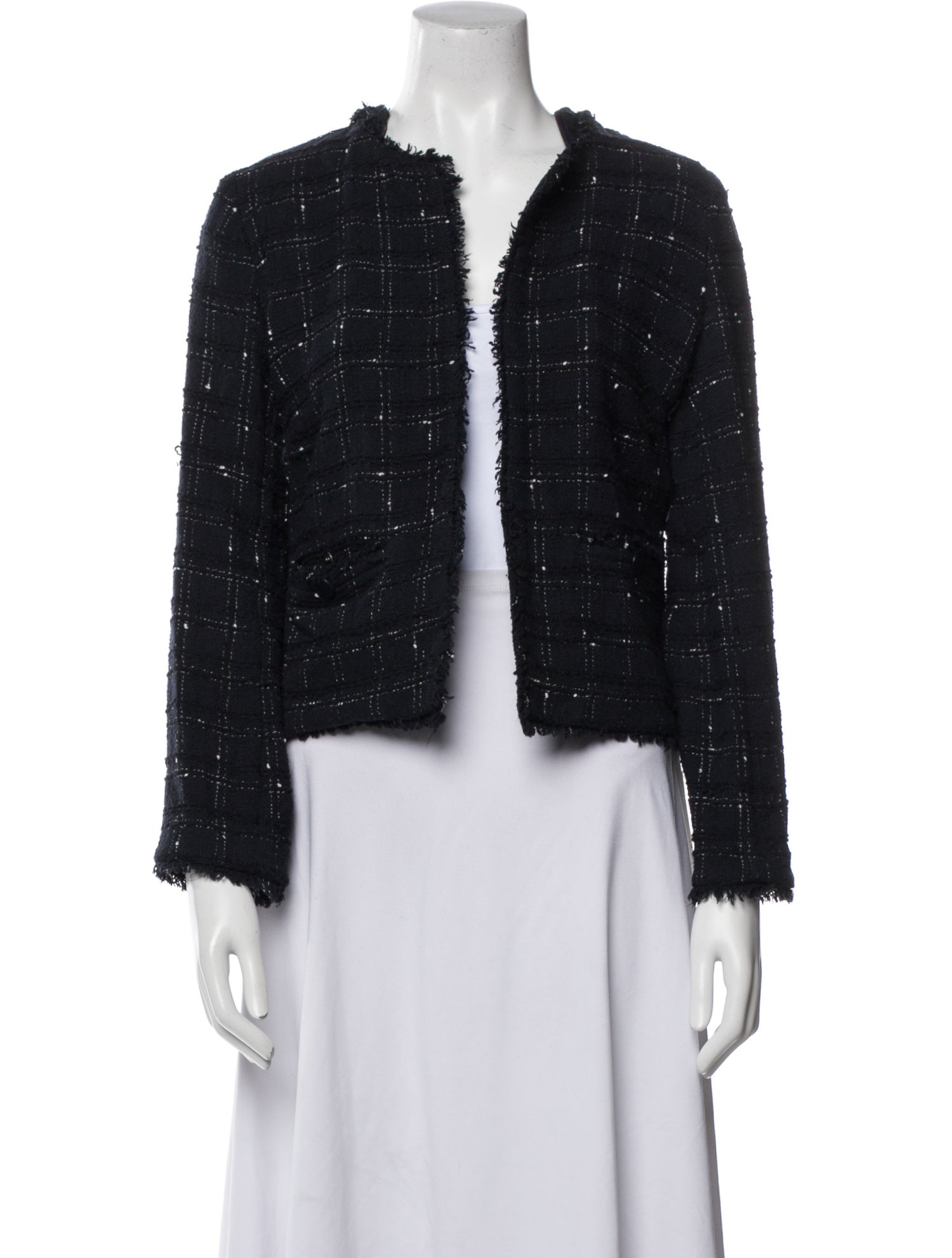Gerard Darel Tweed Pattern Jacket