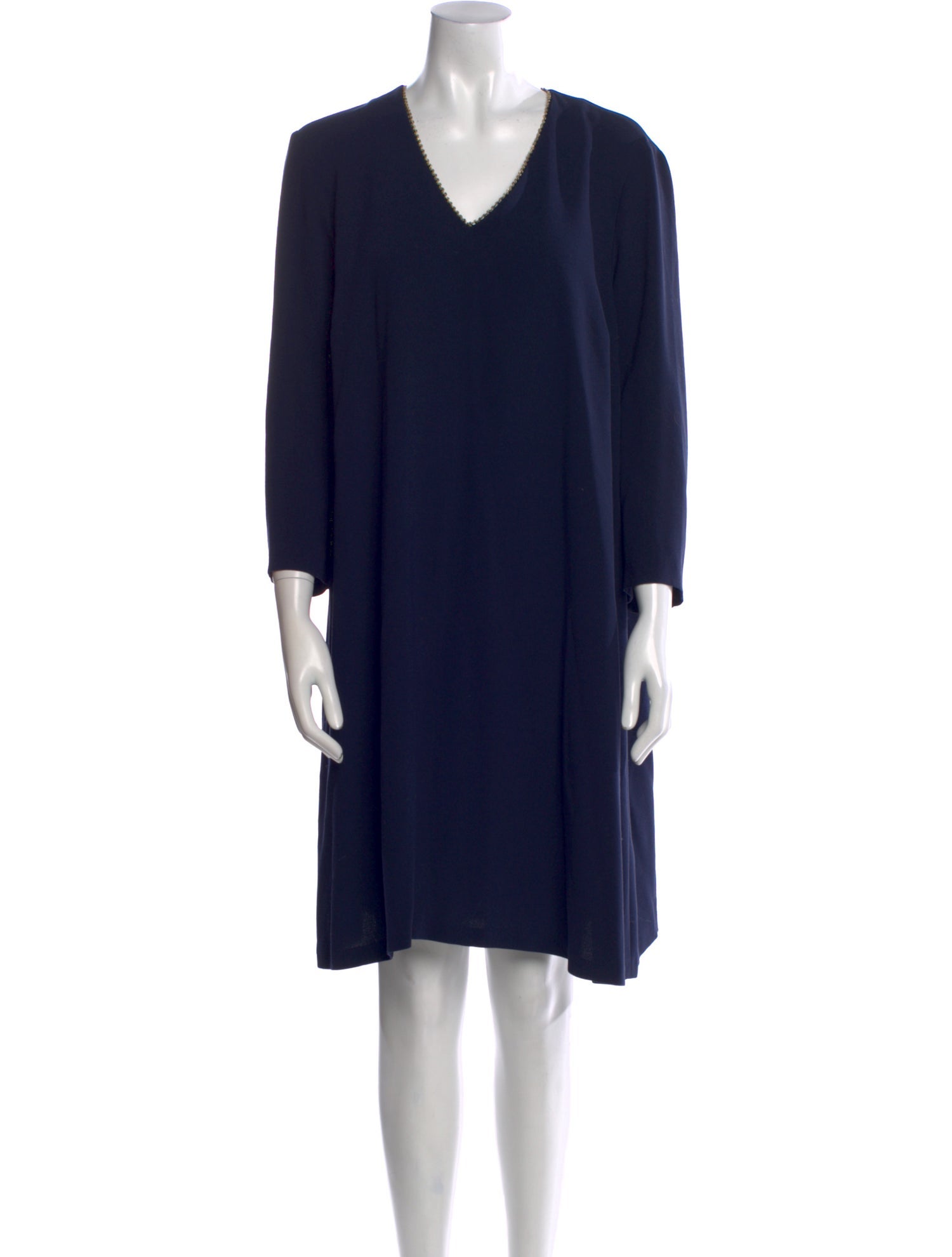 Gerard Darel V-Neck Knee-Length Dress