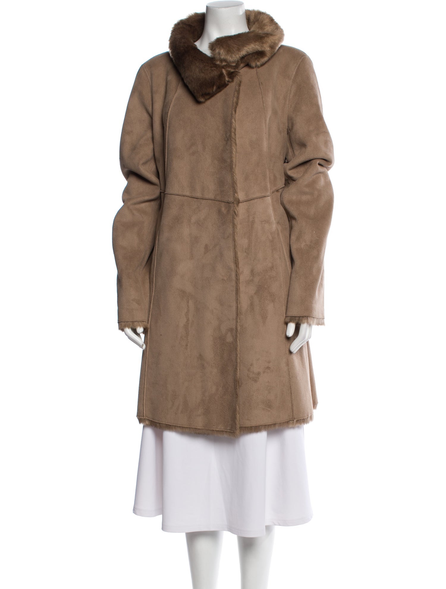 Gerard Darel Faux Leather Parka