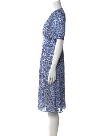 Gerard Darel Floral Print Knee-Length Dress