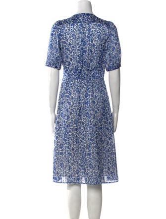Gerard Darel Floral Print Knee-Length Dress