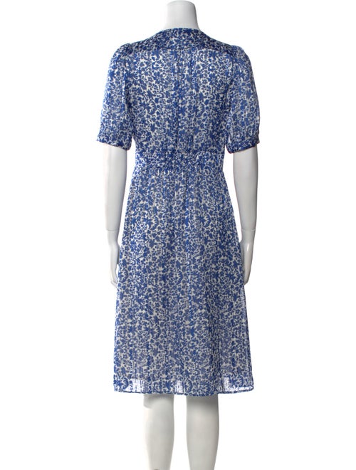 Gerard Darel Floral Print Knee-Length Dress