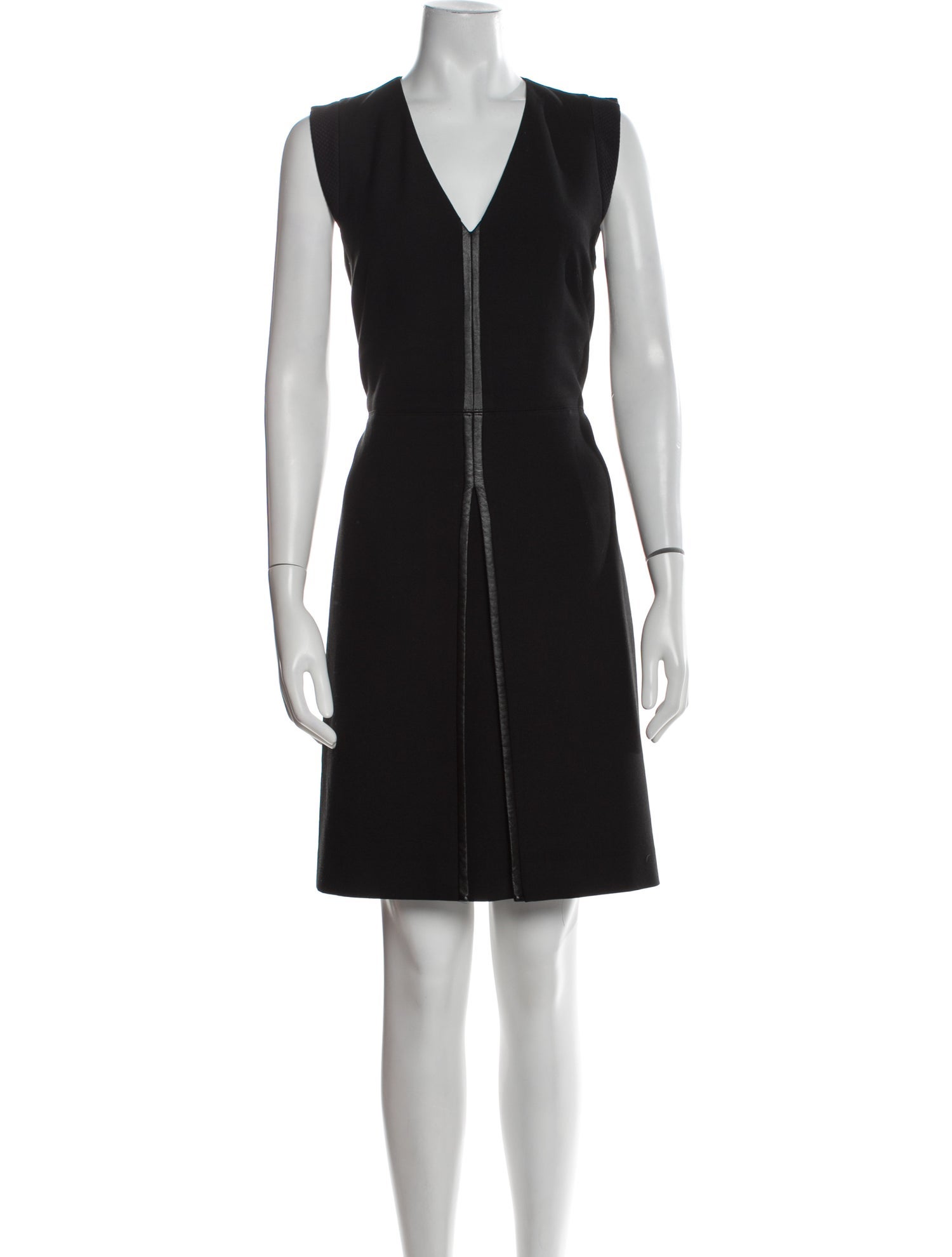 Gerard Darel V-Neck Knee-Length Dress