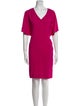 Gerard Darel V-Neck Knee-Length Dress