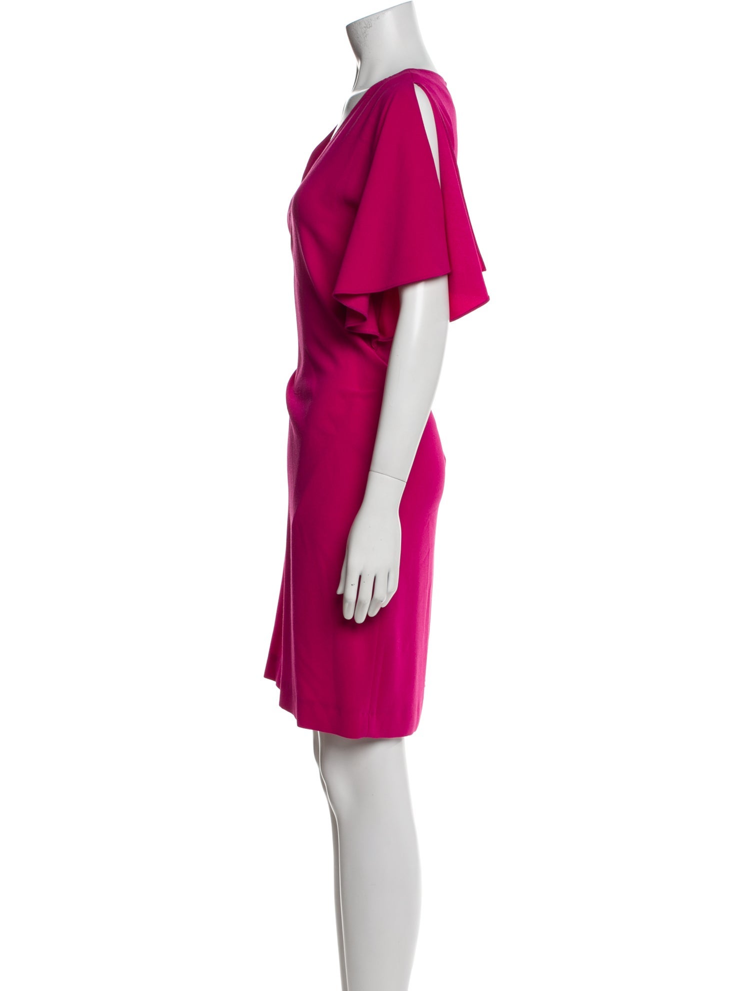 Gerard Darel V-Neck Knee-Length Dress