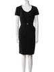 Gerard Darel Scoop Neck Knee-Length Dress