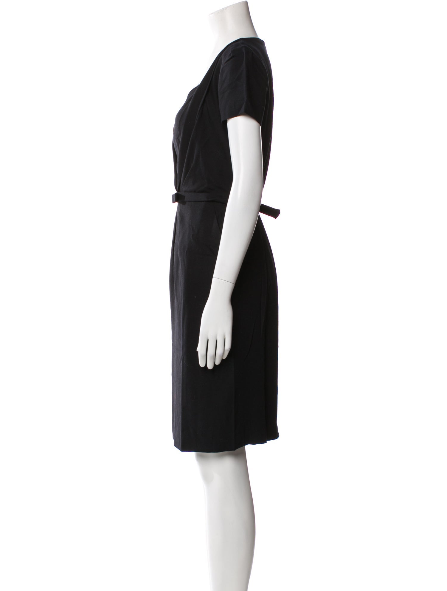 Gerard Darel Scoop Neck Knee-Length Dress