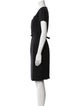 Gerard Darel Scoop Neck Knee-Length Dress