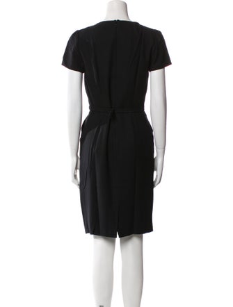 Gerard Darel Scoop Neck Knee-Length Dress