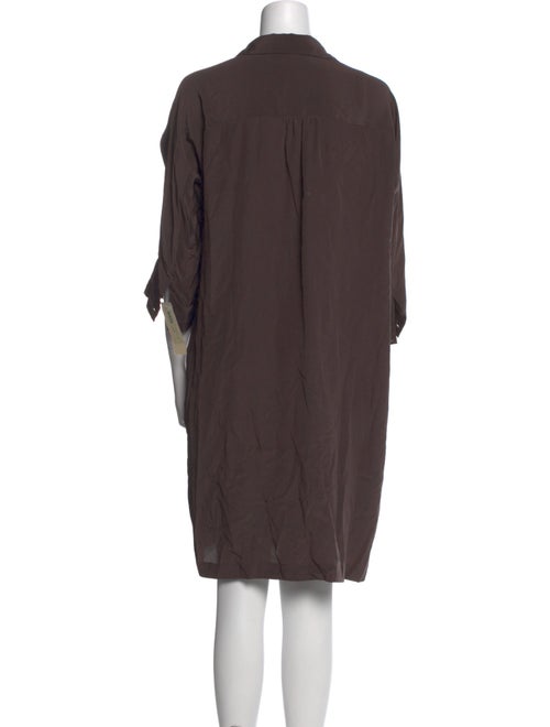 Gerard Darel Silk Knee-Length Dress