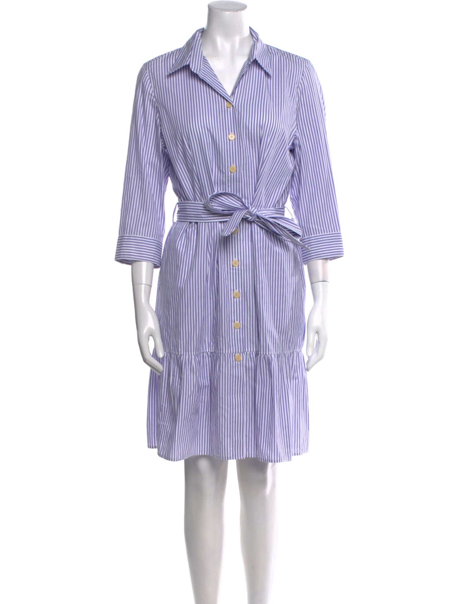 Gerard Darel Striped Knee-Length Dress w/ Tags