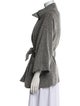 Gerard Darel Virgin Wool Printed Coat