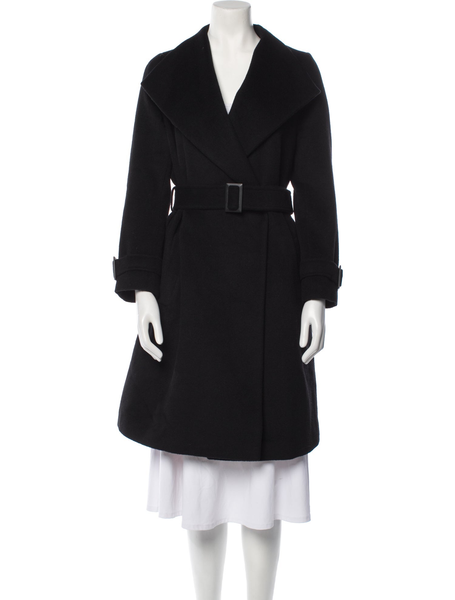 Gerard Darel Angora Trench Coat