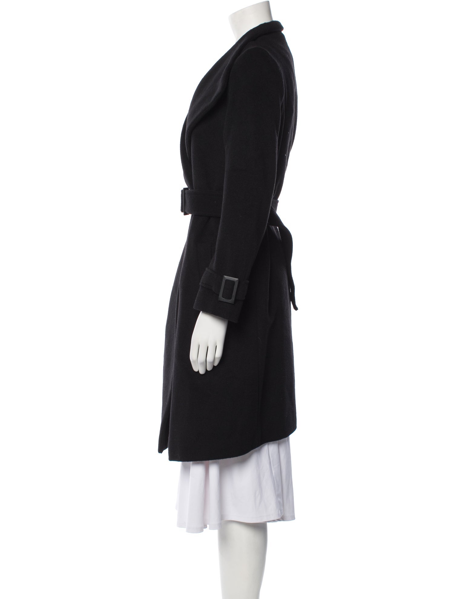 Gerard Darel Angora Trench Coat