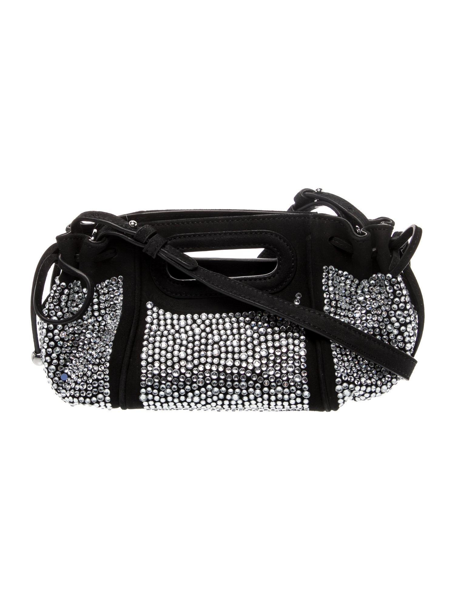 Gerard Darel Suede Top Handle Bag