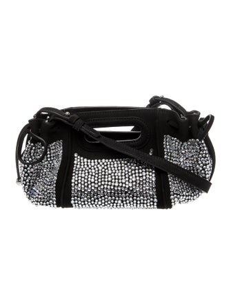 Gerard Darel Suede Top Handle Bag