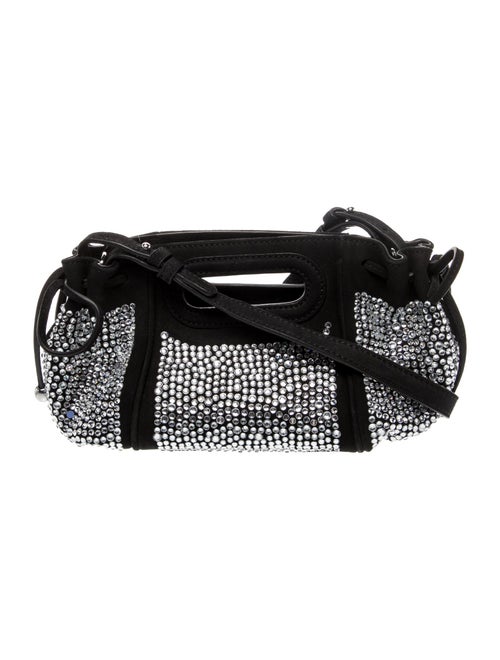 Gerard Darel Suede Top Handle Bag