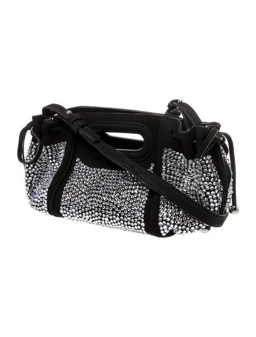 Gerard Darel Suede Top Handle Bag