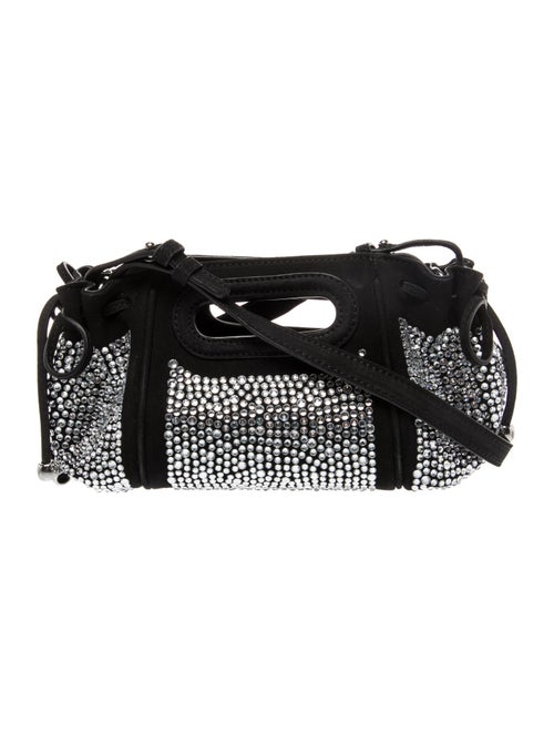 Gerard Darel Suede Top Handle Bag