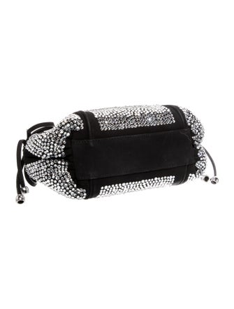 Gerard Darel Suede Top Handle Bag