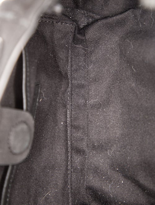 Gerard Darel Suede Top Handle Bag