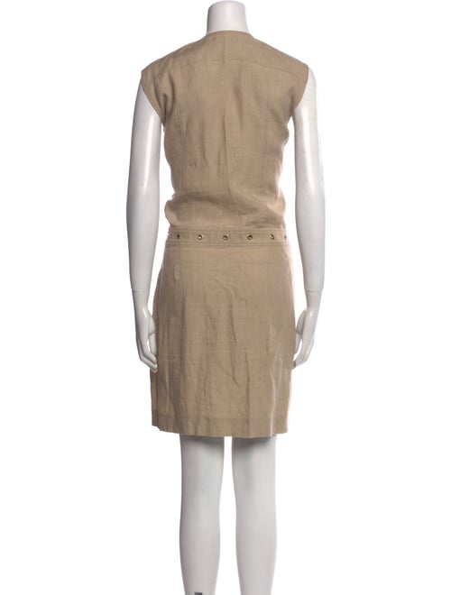 Gerard Darel Linen Knee-Length Dress