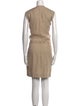 Gerard Darel Linen Knee-Length Dress