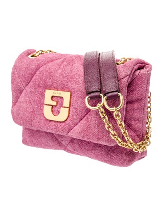 Gerard Darel Tweed Shoulder Bag