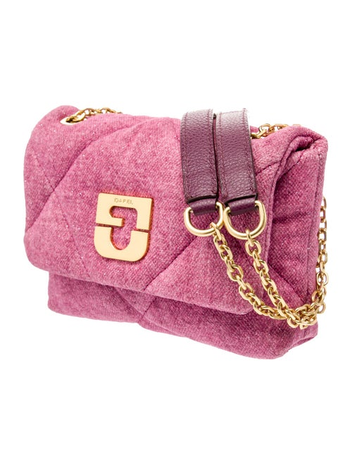 Gerard Darel Tweed Shoulder Bag