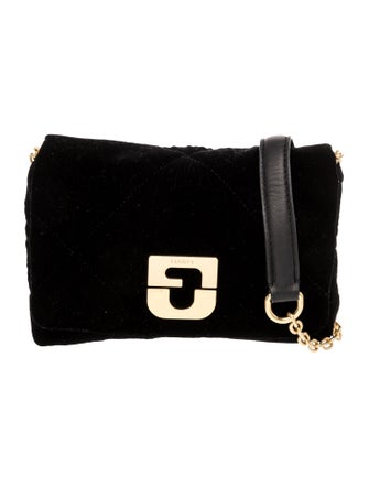 Gerard Darel Velvet Clutch