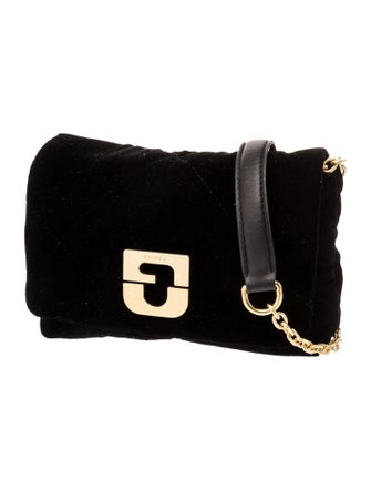 Gerard Darel Velvet Clutch