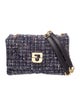 Gerard Darel Tweed Shoulder Bag