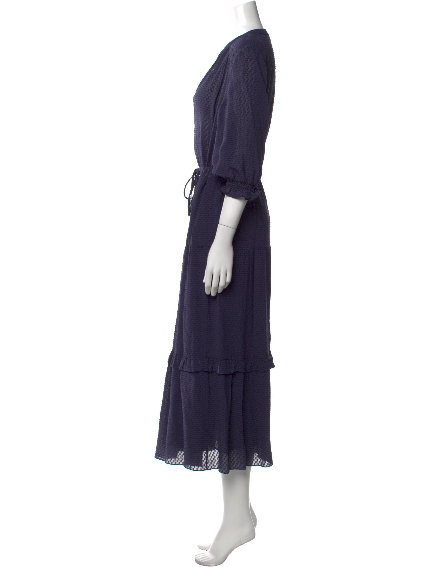 Gerard Darel V-Neck Long Dress