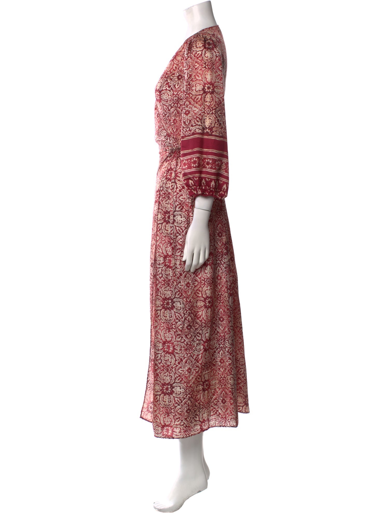 Gerard Darel Silk Long Dress