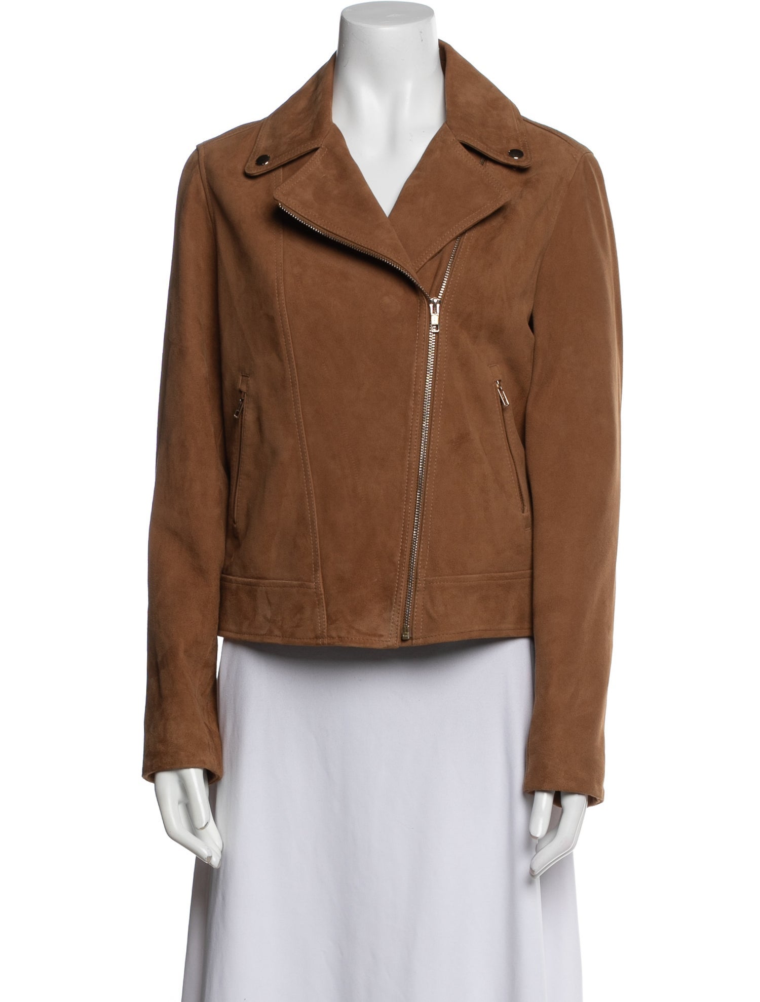 Gerard Darel Suede Biker Jacket