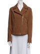Gerard Darel Suede Biker Jacket