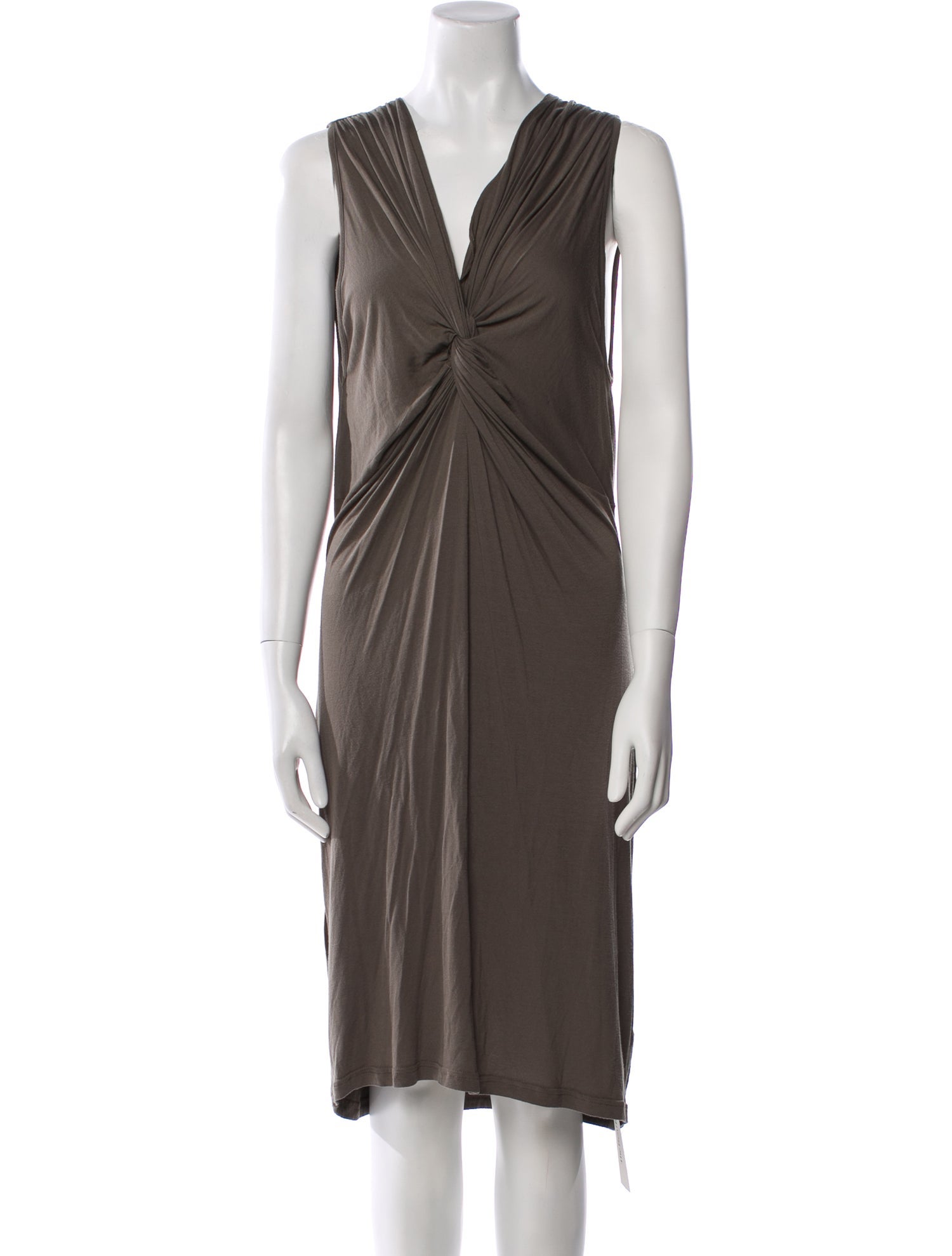 Gerard Darel V-Neck Knee-Length Dress