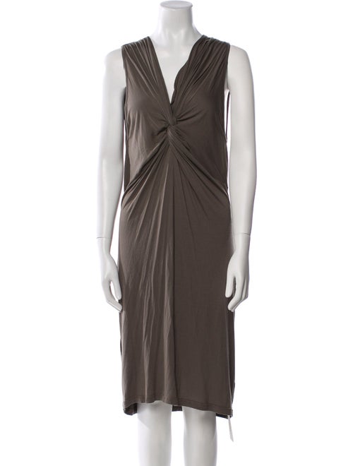 Gerard Darel V-Neck Knee-Length Dress
