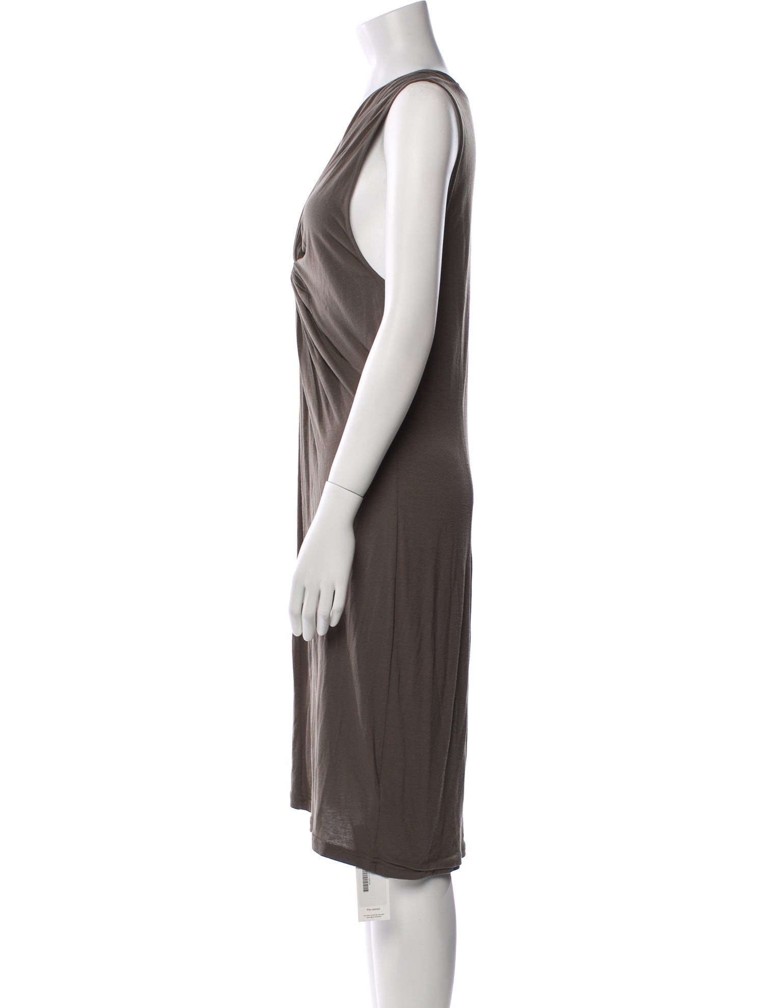 Gerard Darel V-Neck Knee-Length Dress